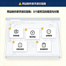 黑河建站-网站制作新手避坑指南：5个最常见的错误与对策