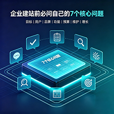 黑河建站-企业建站前必问的7个核心问题 - 网站建设规划指南