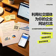 爱辉建站-利用社交媒体为你的企业网站引流