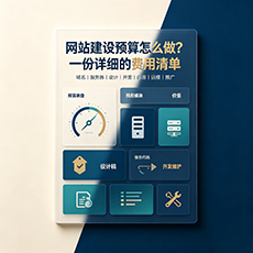 黑河建站-网站建设预算怎么做？一份详细的费用清单